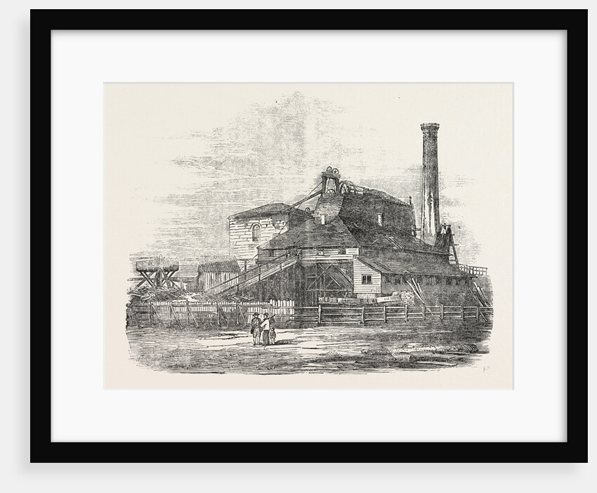 Mouth of the Harton Coal-Pit South Shields 1854 by Anonymous