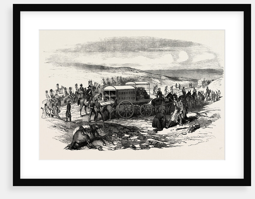 The Crimean War: Siege of Sebastopol: Dr. Smith's New Ambulance Waggon by Anonymous