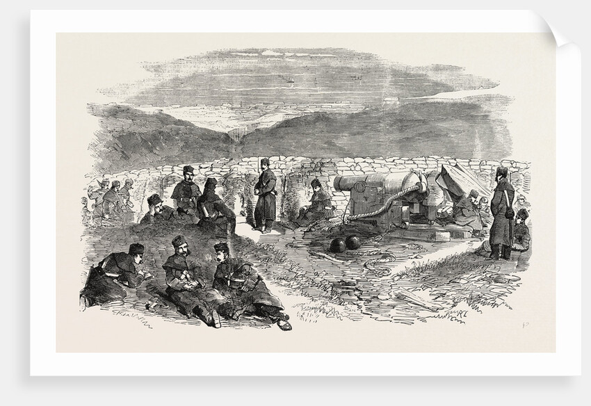 The Crimean War: The Siege of Sebastopol: Gordon's Attack with a Lancaster Gun 1854 by Anonymous