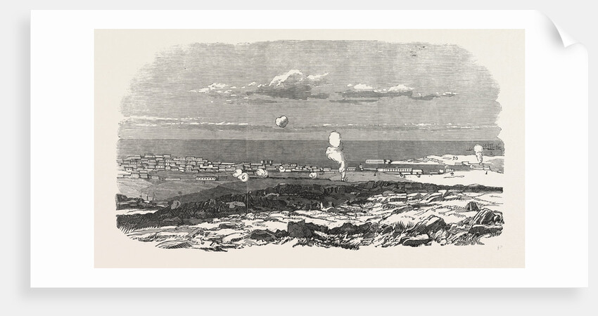 The Crimean War: Sebastopol During the Siege General View 1854 by Anonymous