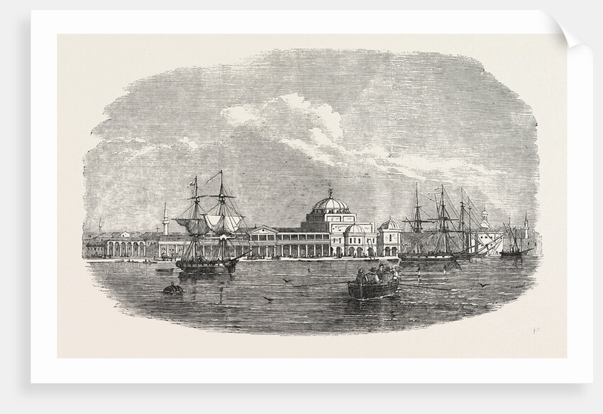 Views in the Crimea: Eupatoria the Harbour 1854 by Anonymous