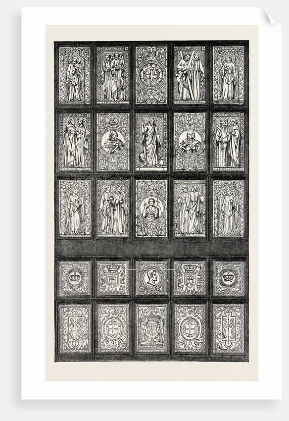 Painted Window Presented to the King of Denmark by Mr. Peto M.P. 1854 by Anonymous