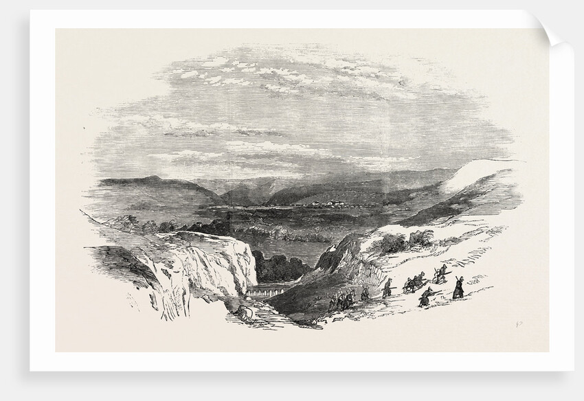 The Crimean War: Vale Leading to Inkerman 1854 by Anonymous