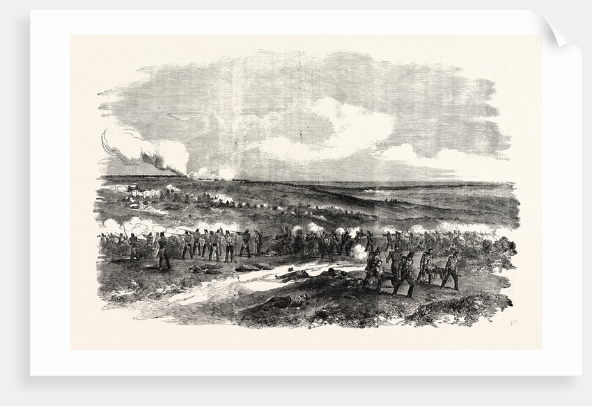 The Crimean War: Sortie of the Russians from Sebastopol October 26 1854 by Anonymous