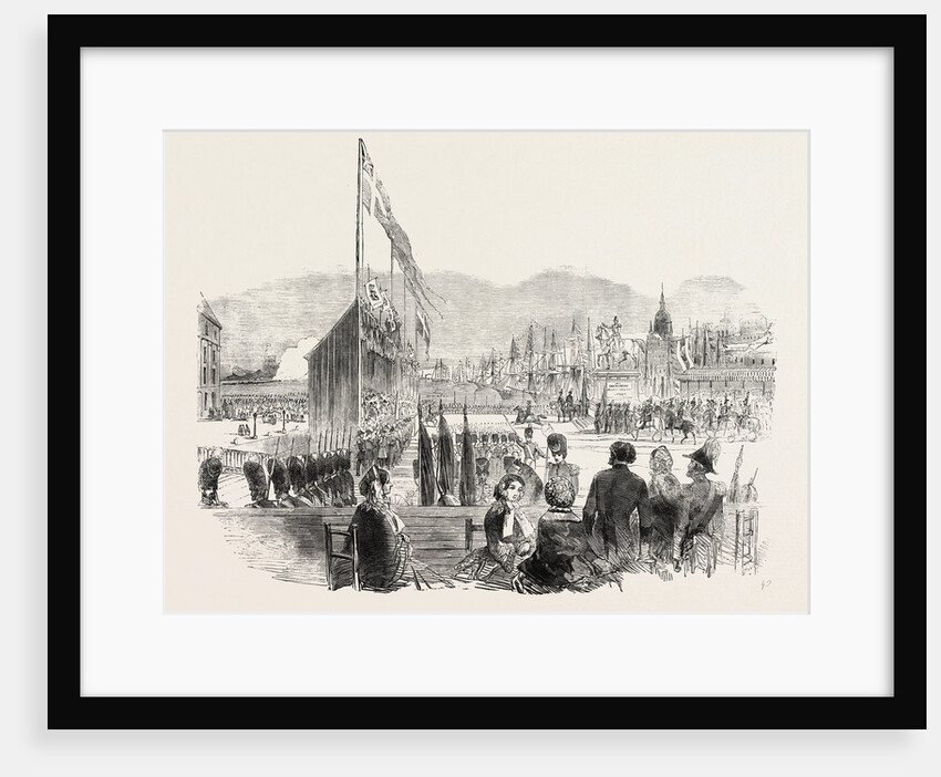 Equestrian Statue of Charles Xiv. (Bernadotte) Inaugurated at Stockholm Sweden 1854 by Anonymous