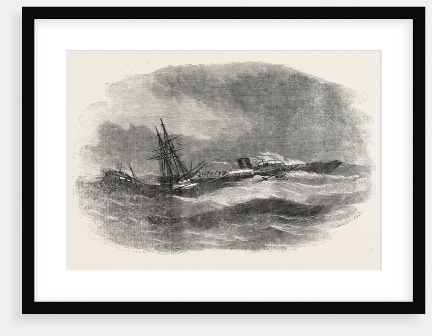 The Crimean War: The Hurricane in the Black Sea: Wrecks Off the Katscha 1854 by Anonymous