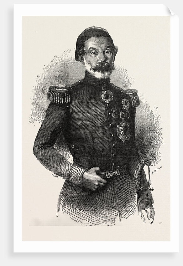 Omer Pacha 1854 by Anonymous