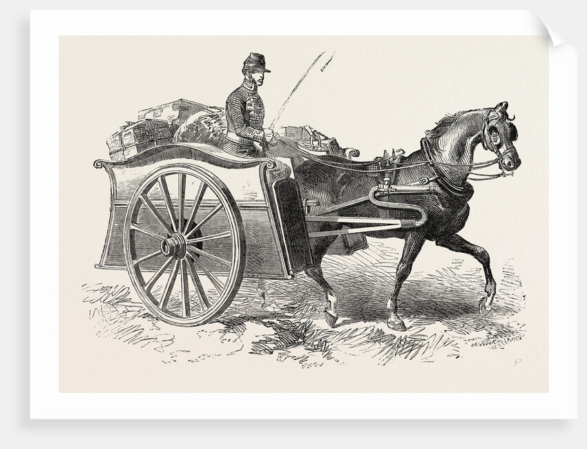 Patent Military Foraging-Cart 1854 by Anonymous