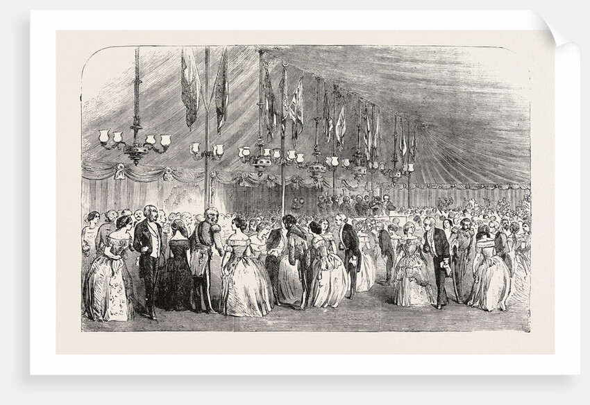 Ball at Hawkstone to Commemorate the Majority of the Hon. Rowland Clegg Hill 1854 by Anonymous