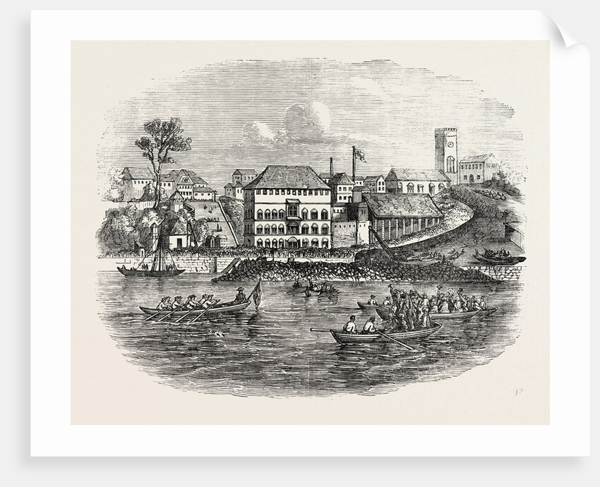 Departure of the Ex-Governor from Freetown Sierra Leone 1854 by Anonymous