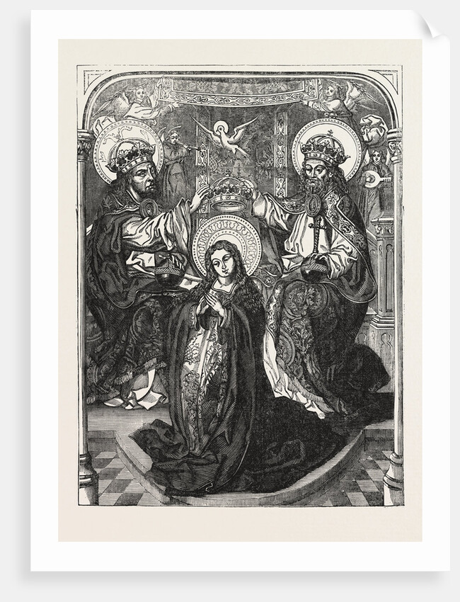 The Coronation of the Virgin by Anonymous