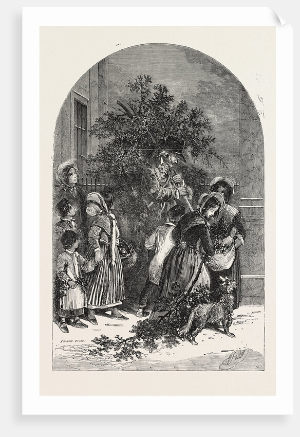 The Mistletoe Seller Christmas by Anonymous