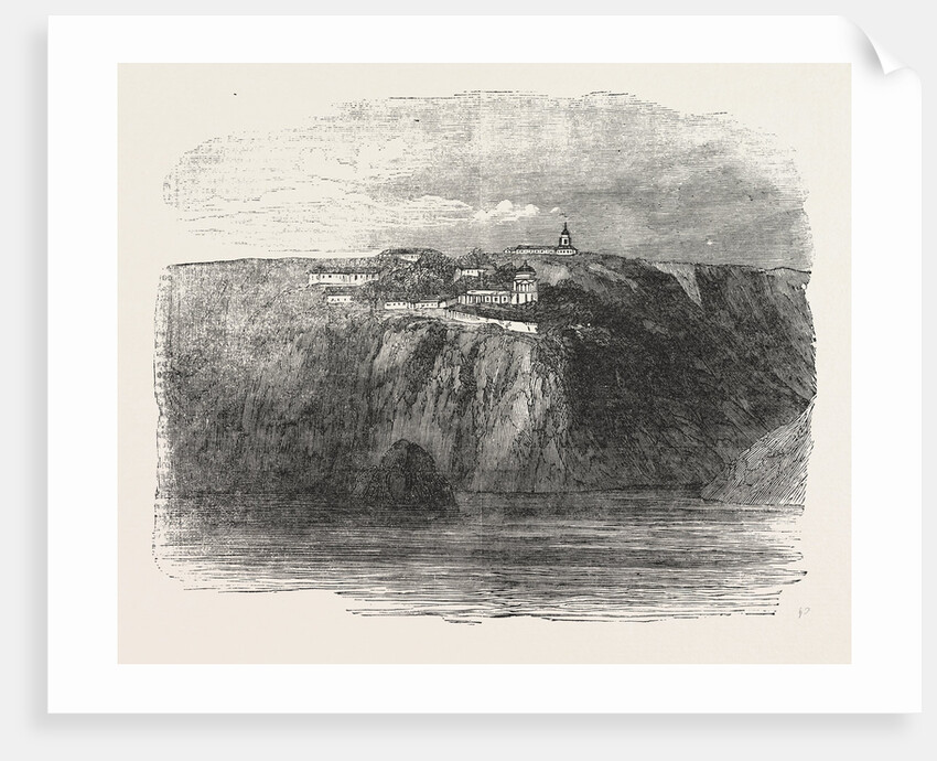 Monastery of St. George Near Balaclava 1854 by Anonymous