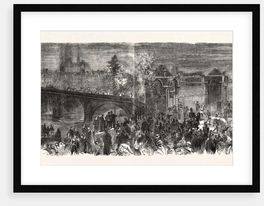 Fete of Joan of Arc at Orleans, 6th of May, 1855 by Anonymous