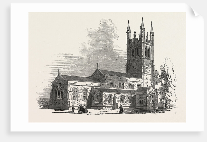 New Church of Angell-Town, North Brixton, 1853 by Anonymous