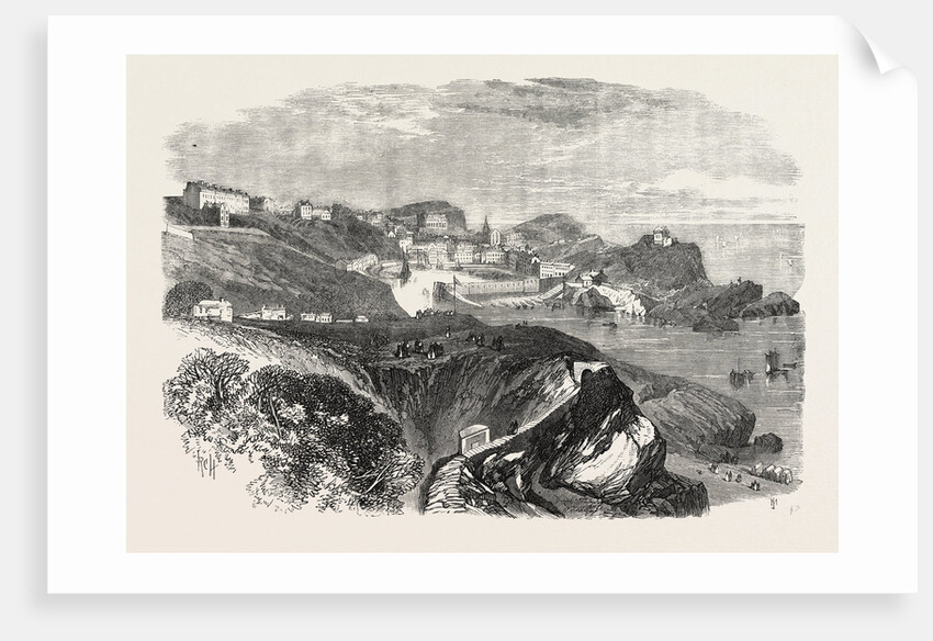 Ilfracombe, on the North Coast of Devon, UK, 1867 by Anonymous