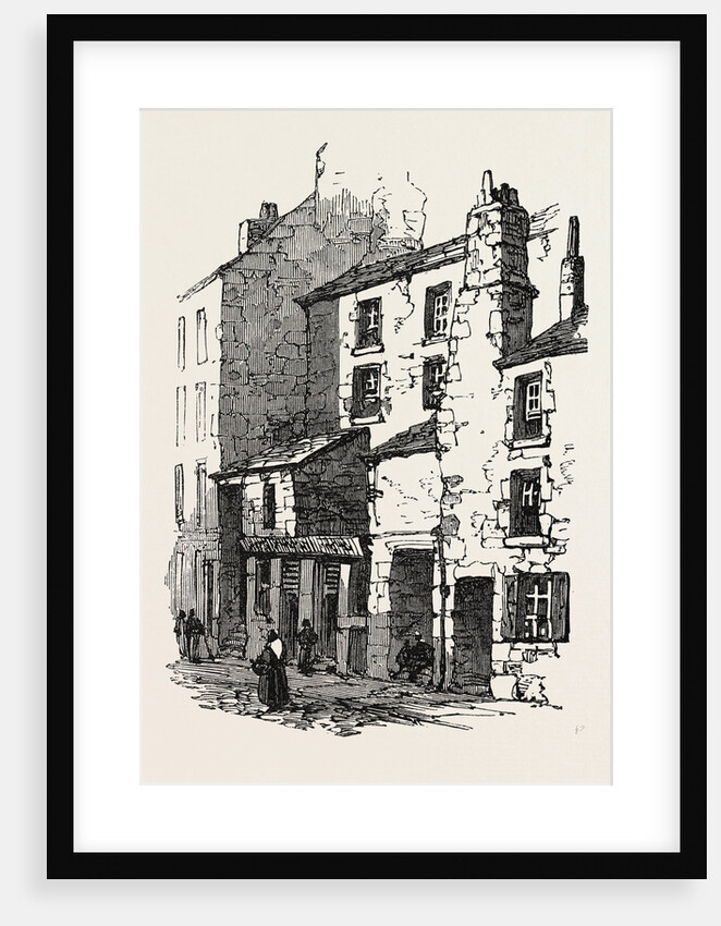 The British Association at Dundee: Houses in Overgate, UK, 1867 by Anonymous