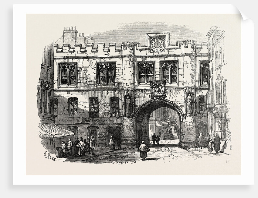 Lincoln: Stone Bow, UK, 1869 by Anonymous