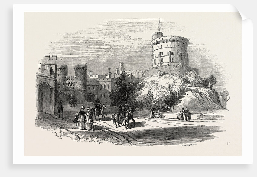 The Return of the Court to Windsor Castle by Anonymous