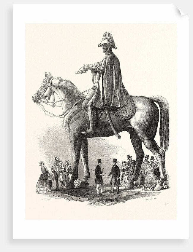 Colossal Statue of the Duke of Wellington, 1846 by Anonymous