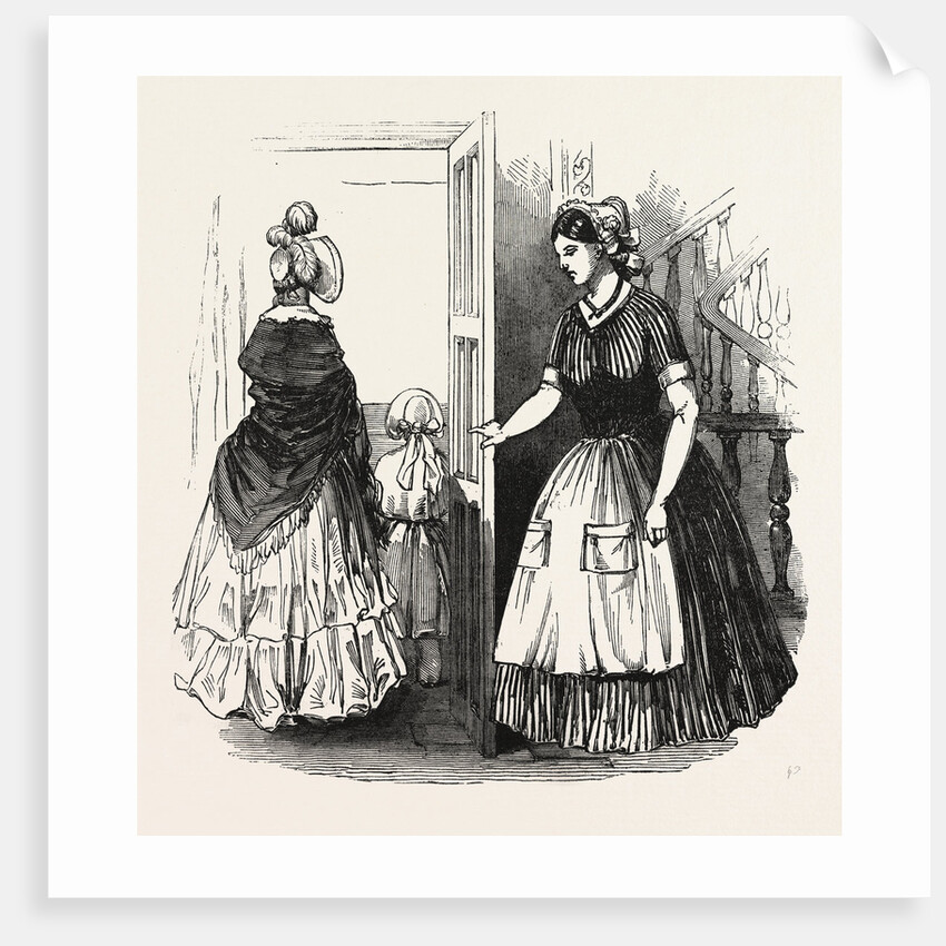 The End of the Season, 1846, Off to Paris: The Femme-De-Chambre by Anonymous