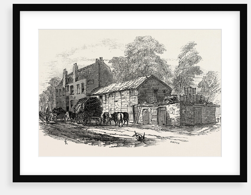 The Half-Way House, Between Knightsbridge and Kensington, London, 1846 by Anonymous