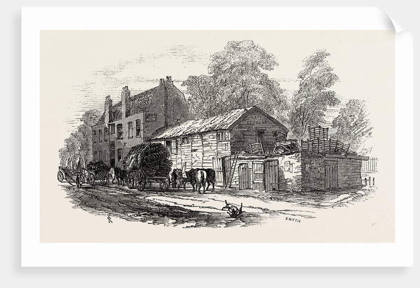 The Half-Way House, Between Knightsbridge and Kensington, London, 1846 by Anonymous