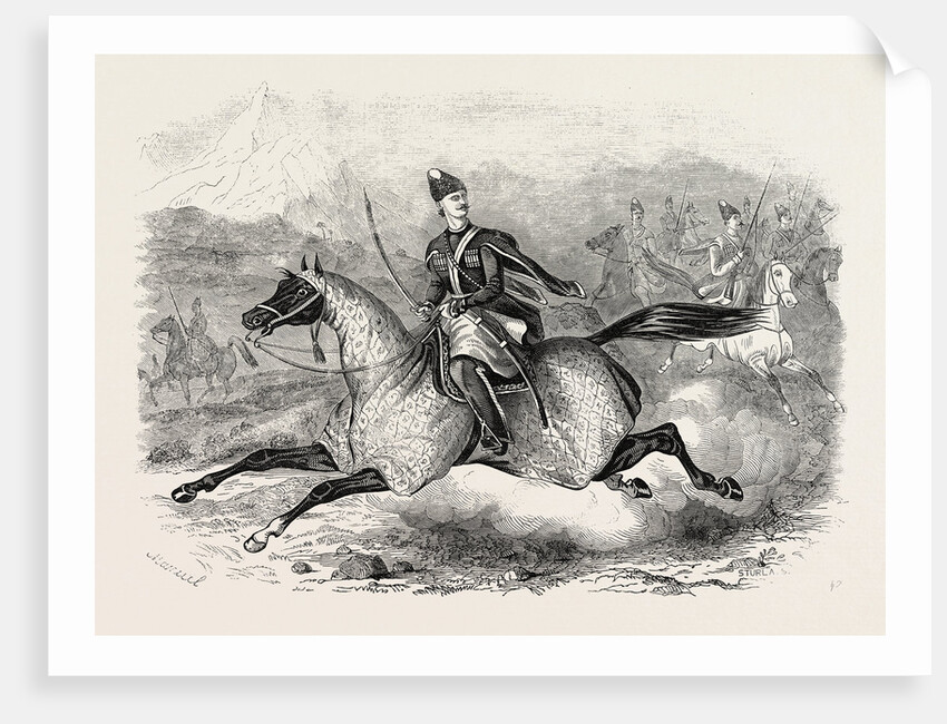The War in Circassia: Shamil, the Circassian Chief, 1846 by Anonymous