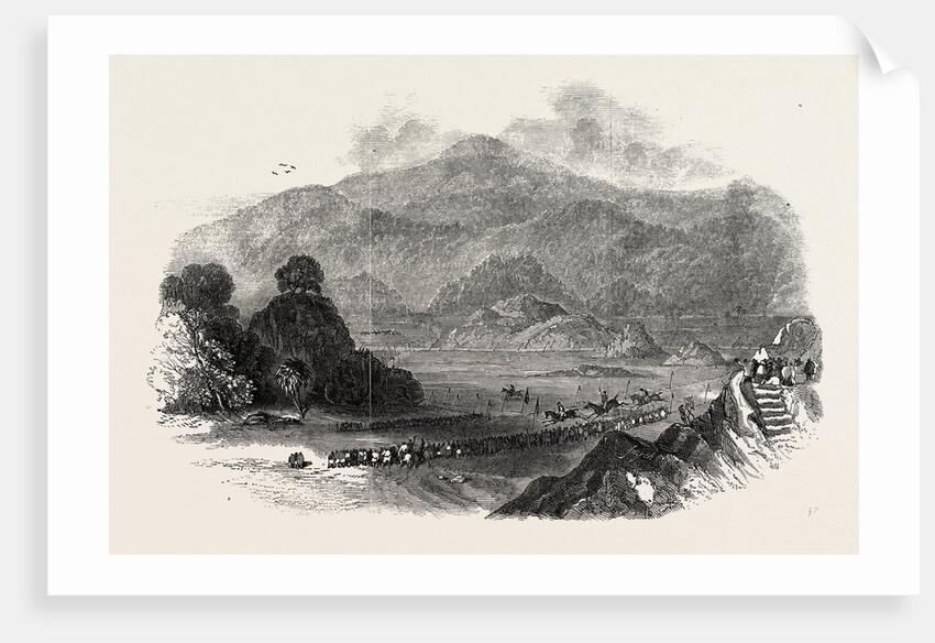 The Races at Aboo, in Bombay, 1847 by Anonymous