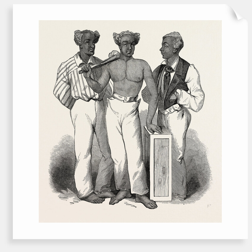 South Sea Islanders at Sydney: Panyella, Etoisi, Sabbathahoo, 1847 by Anonymous