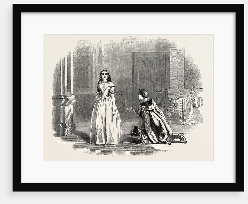 Scene from the New Play of Savile of Haysted, at Sadler's Wells Theatre, 1847 by Anonymous