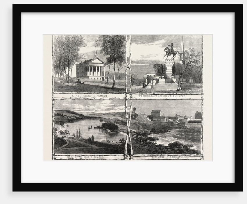 The Civil War in America: Sketches from Richmond, Virginia, the Capital of the Confederate States of America, 1861 by Anonymous