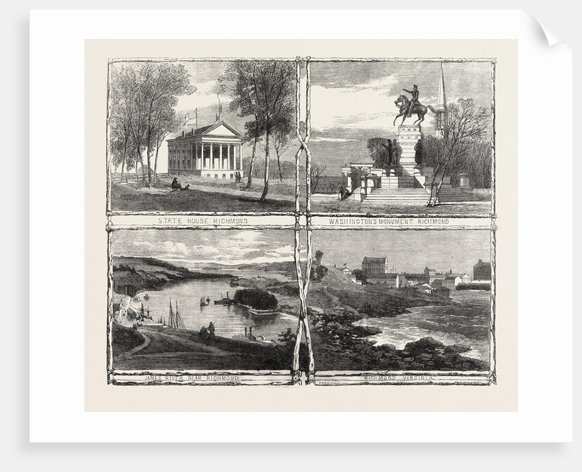 The Civil War in America: Sketches from Richmond, Virginia, the Capital of the Confederate States of America, 1861 by Anonymous