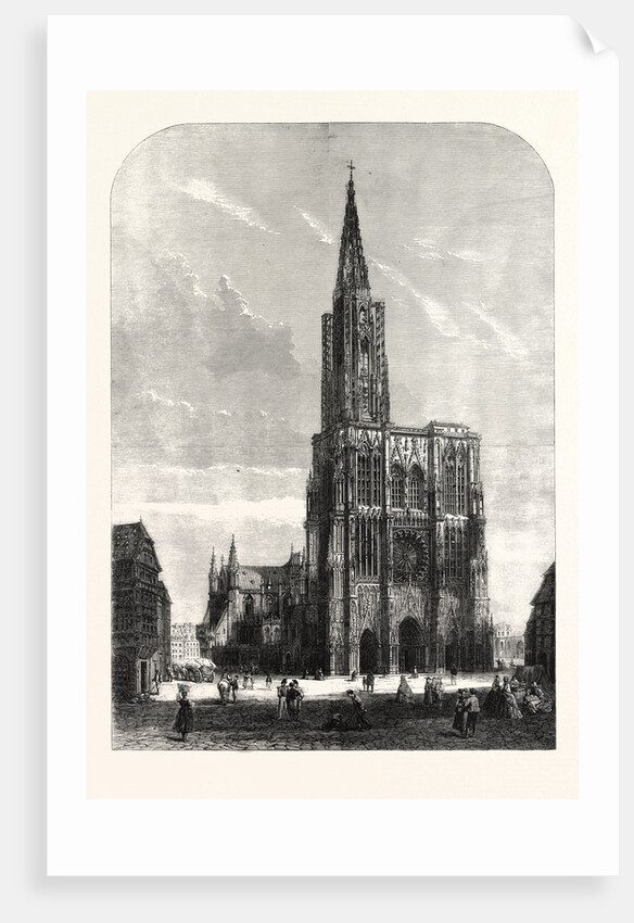 Strasbourg Cathedral, 1861 by Anonymous