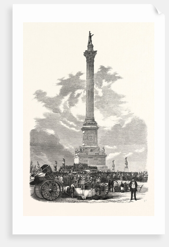 Monument to Major-General Sir Isaac Brock, K.B, on Queenston Heights, Upper Canada, Inaugurated 13th October, 1859 by Anonymous