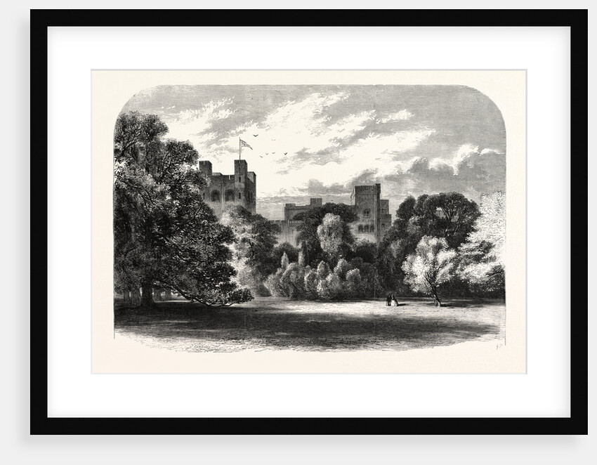 The Queen's Visit to North Wales. Penrhyn Castle, the Seat of Colonel the Hon. Douglas Pennant, 1859 by Anonymous
