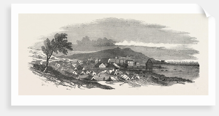 San Francisco, from the South West, United States of America, 1850 by Anonymous