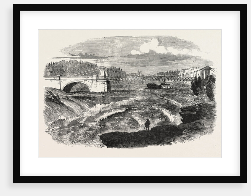 Ottawa, the Proposed Capital of Canada, 1858 by Anonymous