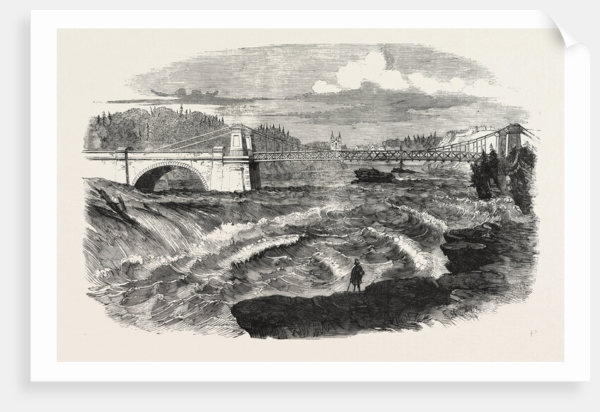 Ottawa, the Proposed Capital of Canada, 1858 by Anonymous