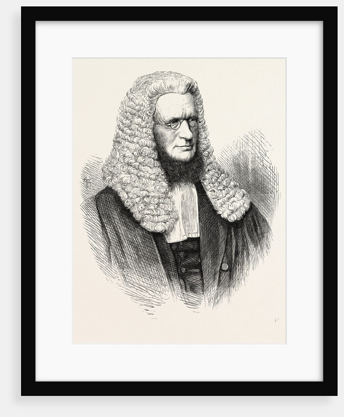 Sir R.D. Hanson, Chief Justice of the Supreme Court, South Australia, 1869 by Anonymous