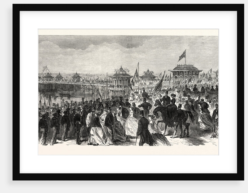 Opening of the West Pier at Brighton, UK, 1866 by Anonymous