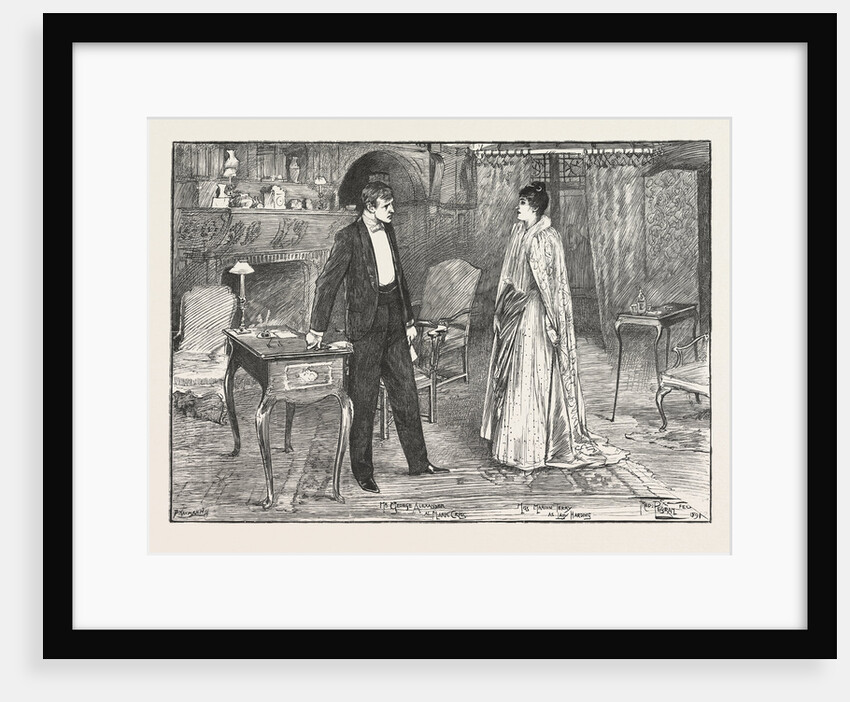 Scene from the Idler, at the St. James's Theatre, London, 1891 by Anonymous