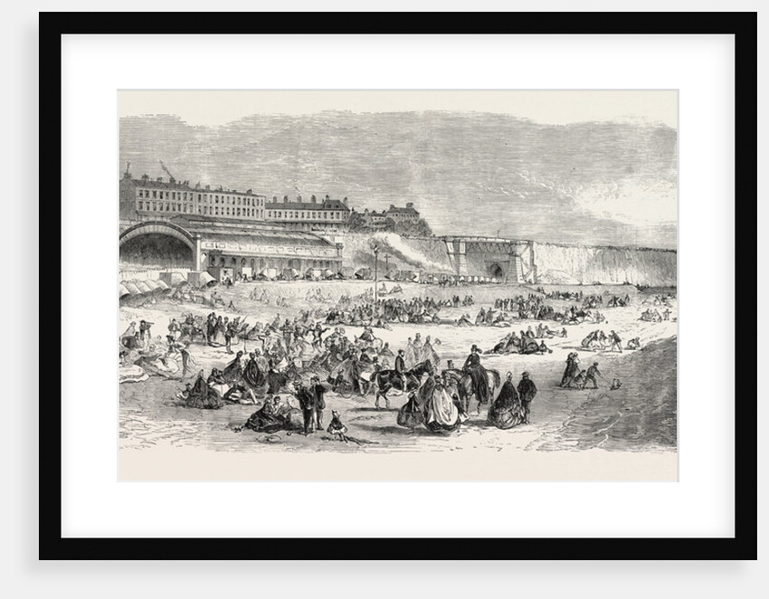The Ramsgate Station of the East Kent (London, Chatham, and Dover) Railway, UK, 1864 by Anonymous