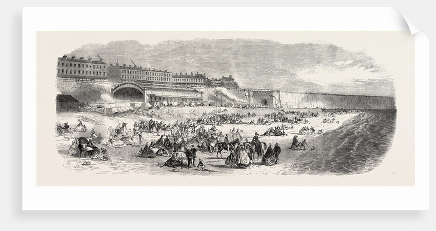 The Ramsgate Station of the East Kent (London, Chatham, and Dover) Railway, UK, 1864 by Anonymous