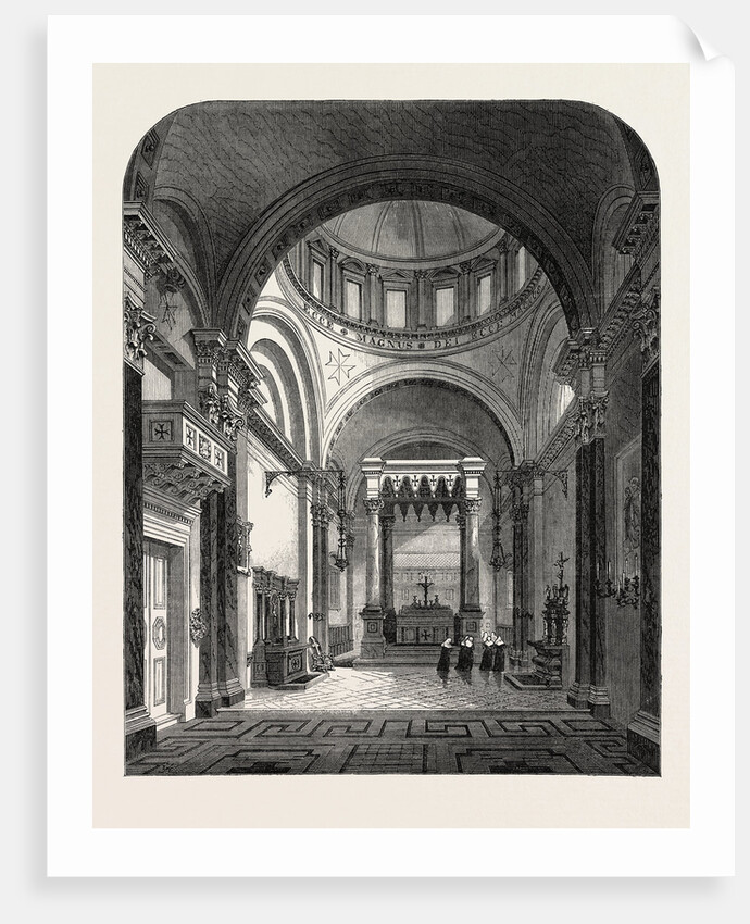 The Roman Catholic Chapel of St. John of Jerusalem, Great Ormond Street, London, 1865 by Anonymous
