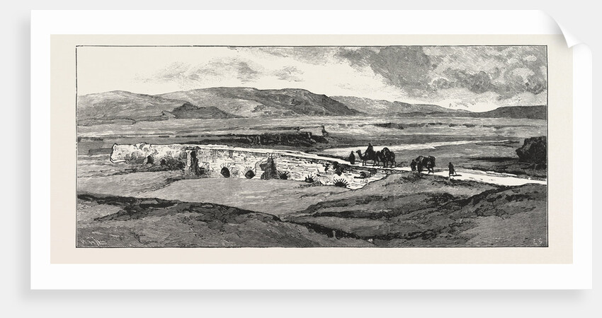 The Afghan Boundary: The Kushk, Valley from Puli-I-Khisti, Looking South, 1885 by Anonymous