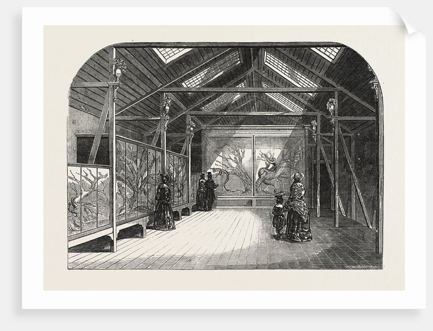 The New Reptile House in the Gardens of the Zoological Society, Regent's Park, London, 1849 by Anonymous