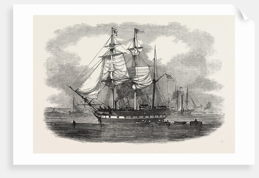 The Emigrant Ship Artemisia, Bound for Moreton Bay, New South Wales, 1848 by Anonymous