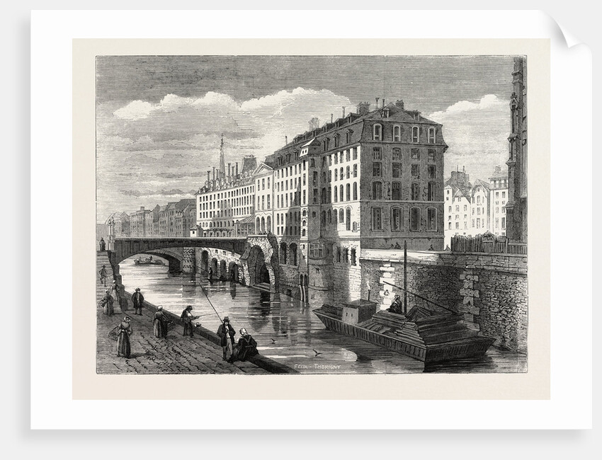 Paris Demolitions: Hotel Dieu, 1859 by Anonymous