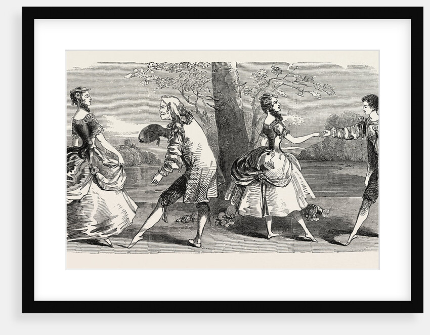 Christmas at the Theatres: Lyceum: Scene from the Golden Branch. 1848 by Anonymous
